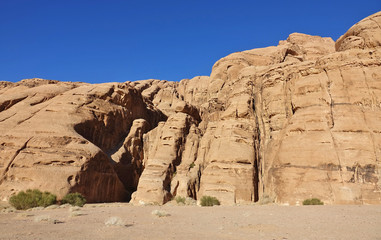 Paysage du Wadi Rum en Jordanie