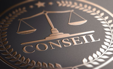 Conseils juridiques. Conseiller en droit.