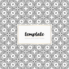 Background mandala seamless pattern vector