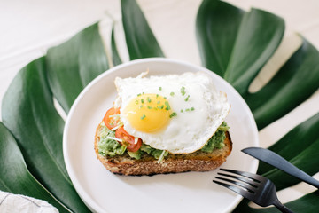 Avocado Toast with Egg