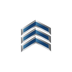 Arrow symbol in modern design for element design