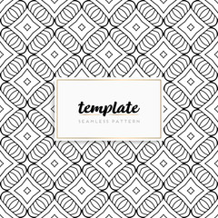 Background mandala seamless pattern vector