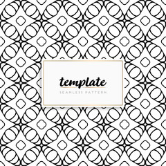 Background mandala seamless pattern vector