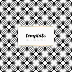 Background mandala seamless pattern vector