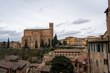 A view of Siena Italy