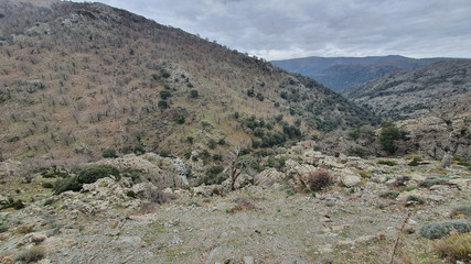 view of mountains