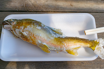 鮎の塩焼き