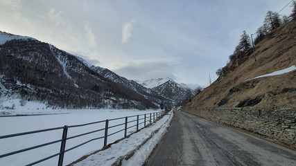 road in the mountains