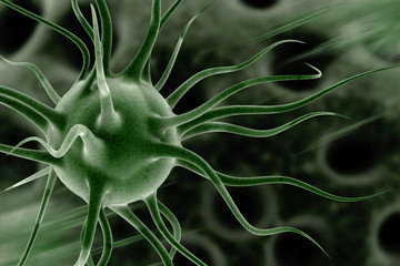 Obraz premium 3d illustration neuron