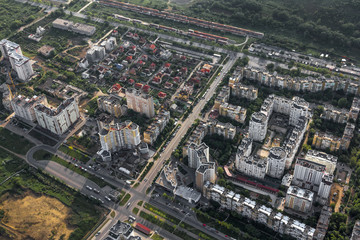 City view from above