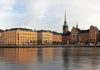 Fototapeta na wymiar Fall in Stockholm, Sweden