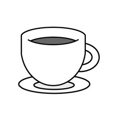 Mug, Cup icon. Raster illustration