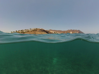 refreshing swim in the canaries