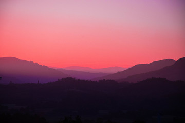 Obraz premium pink sky