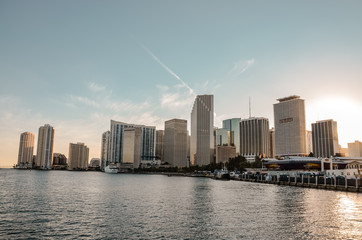 Fototapeta na wymiar Skyline von Miami