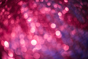 Large and big light and dark pink and red glitter texture christmas, celebration abstract bokeh background with copy space and text place