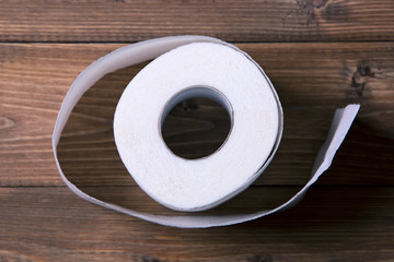 one roll of toilet paper