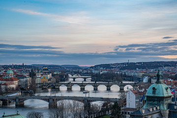 Fototapeta na wymiar A view of the Stunning Prague Czech Republic