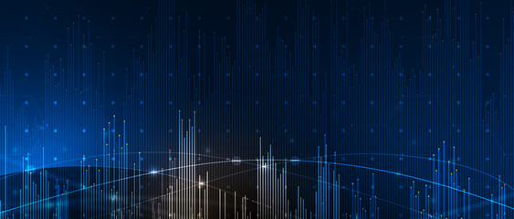 abstract technology background Business & development