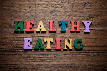Naklejka premium Healthy eating concept