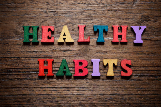 Healthy Habits Concept