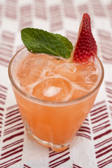 Strawberry Mint lemonade