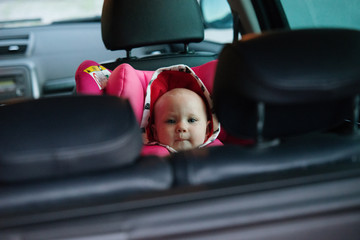 safety baby in the car