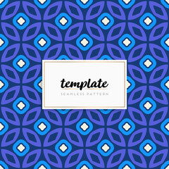 Background mandala seamless pattern vector