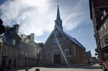 Walk in Quebec City Canada