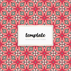 Background mandala seamless pattern vector