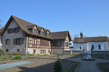 Fototapeta na wymiar Kloster Fahr, Kanton Aargau
