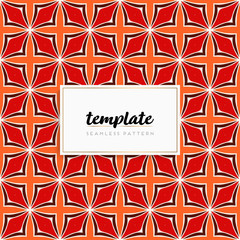 Background mandala seamless pattern vector