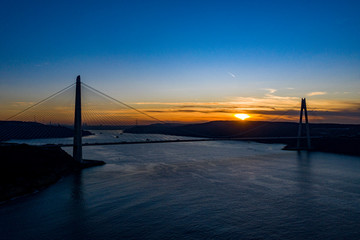 third bridge or yavuz sultan selim bridge in istanbul