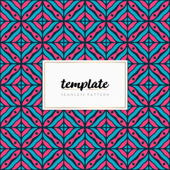 Background mandala seamless pattern vector