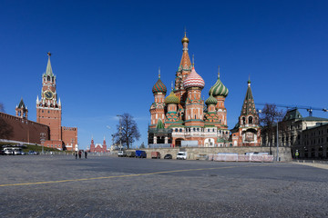 Obraz premium Moscow Kremlin and Red square.