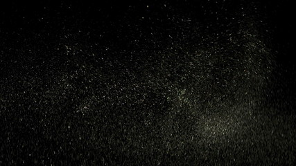 Dust (Glitter) Splashing Background for you projects. Sparkles. Blast. Fashion beauty wallpaper texture frame overlay. 