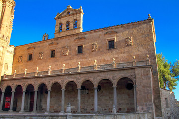 Fototapeta premium landscapes of old villages in the interior of the iberian peninsula