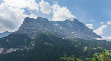 Fototapeta na wymiar Grindelwald Moutains Views