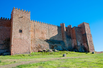 landscapes of old villages in the interior of the iberian peninsula