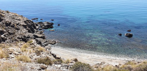 Preciosas vistas de las Calas que comprenden los pueblos de Cuevas de Almanzora  y Pulpí.