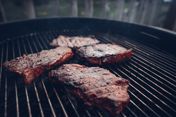 Grilling Steaks