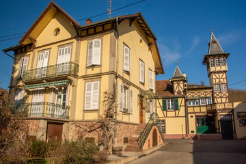 Obraz premium scenes from alsace