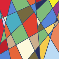 Abstract background with triangles