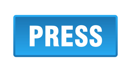 press button. press square blue push button