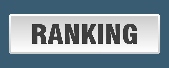 ranking button. ranking square white push button