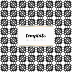 Background mandala seamless pattern vector