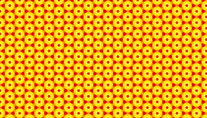 Abstract geometric  yellow background