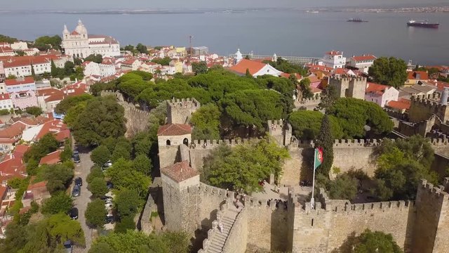 Castelo de Sao Jorge, Lisbon, Portugal