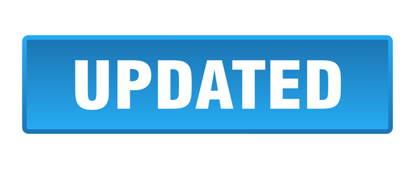 updated button. updated square blue push button