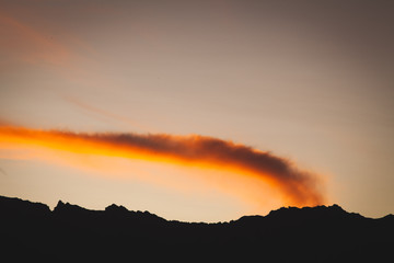 atardecer